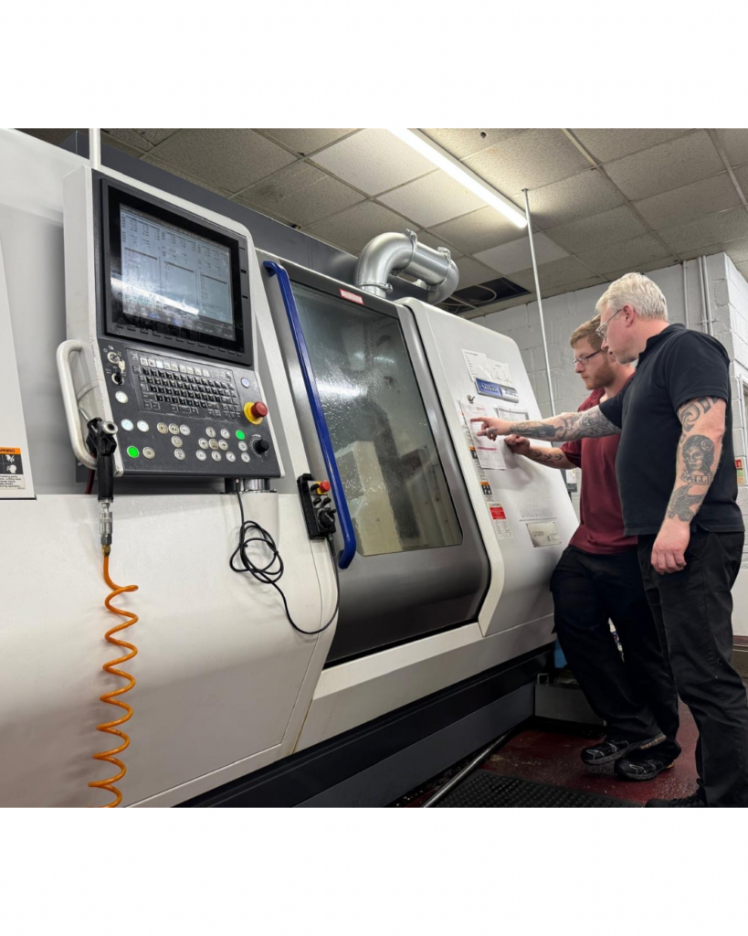 Job setup and programming check before machining using a Citizen CNC lathe